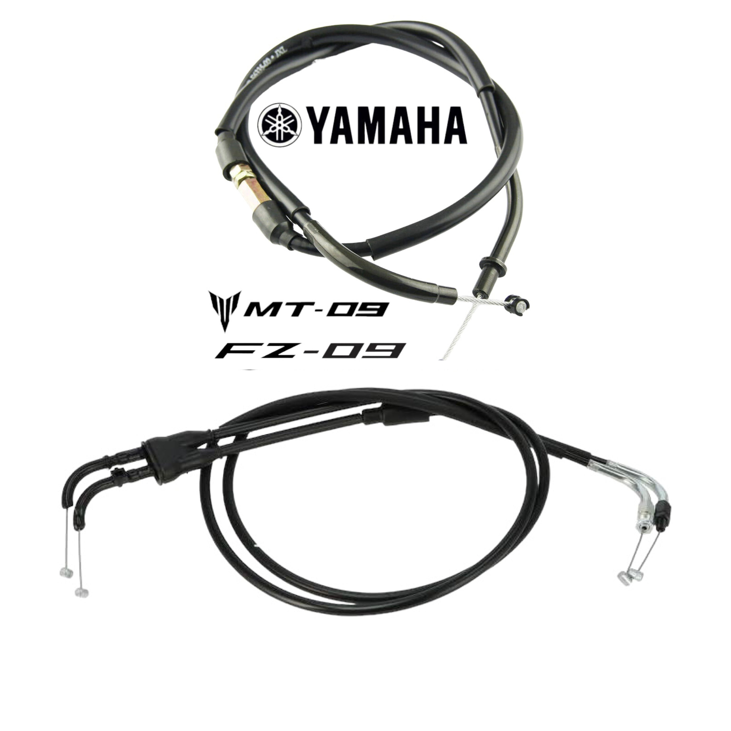 YAMAHA MT09 / FZ09  CABLE CLUTCH & THROTTLE OEM