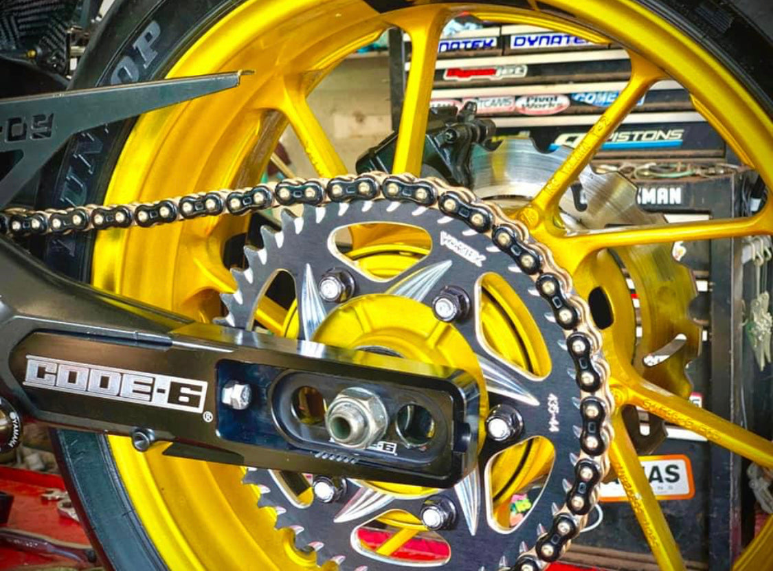 Fz /mt09 swingarm extension