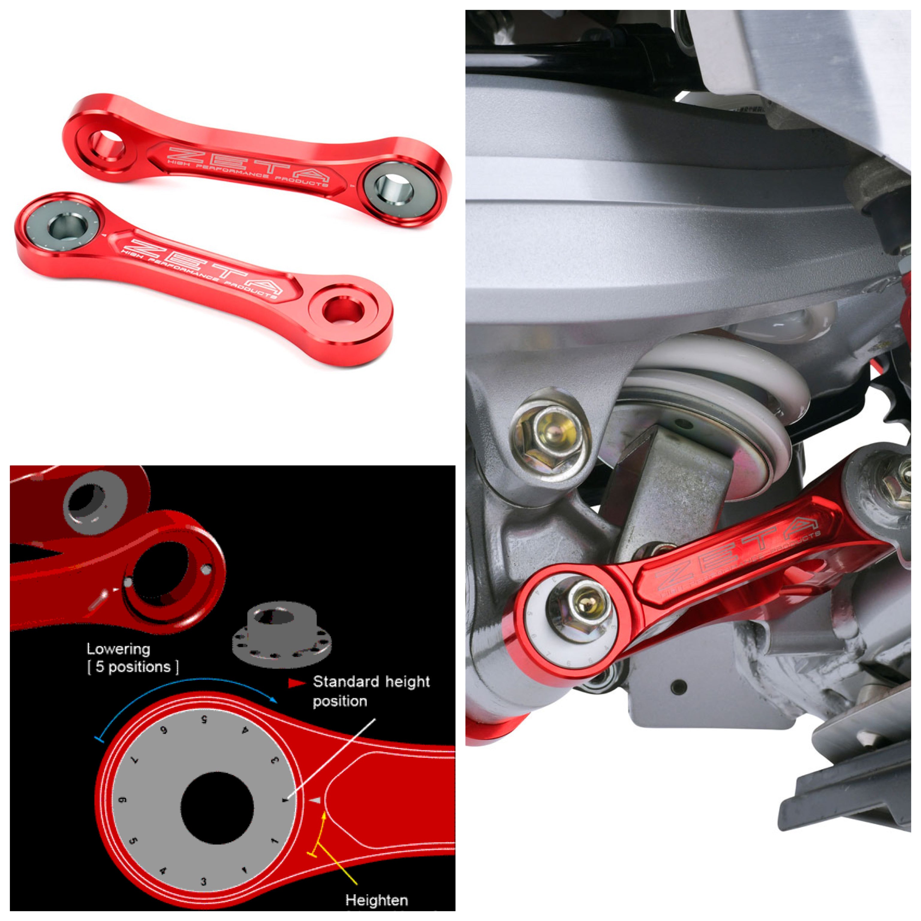 Drz400 descenso ajustable 