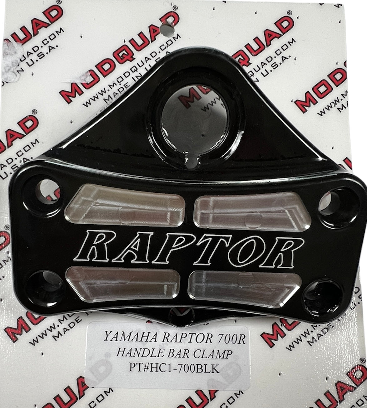 Raptor 700 bar clamp