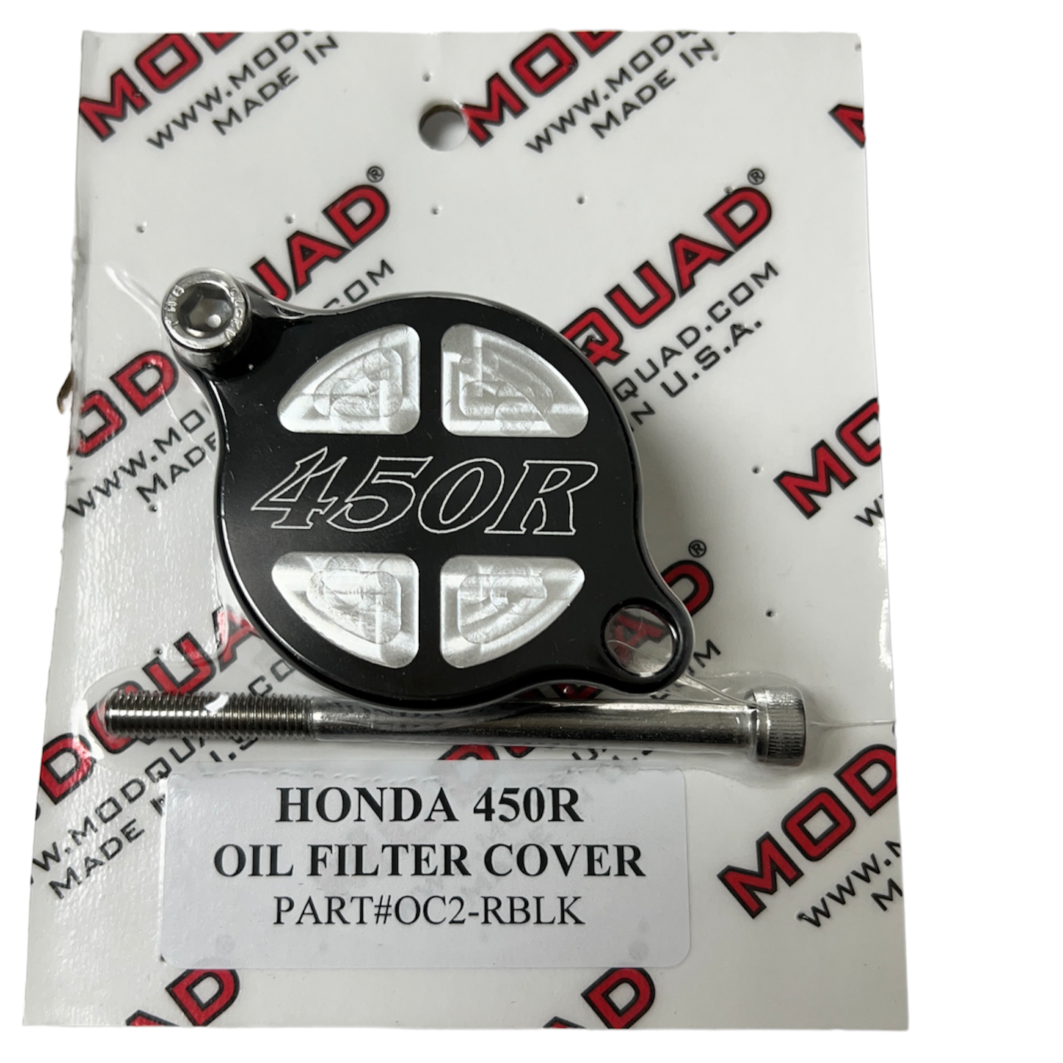 Trx450 oil filter cover