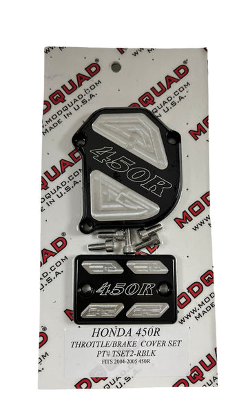 TRX450R Throttle & Brake Cover Set