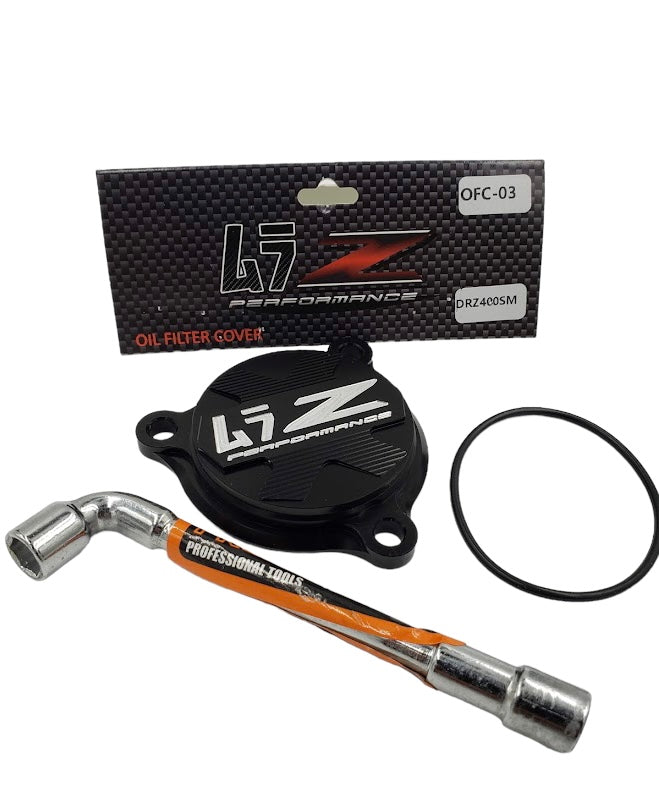 Drz400 oil filter cover
