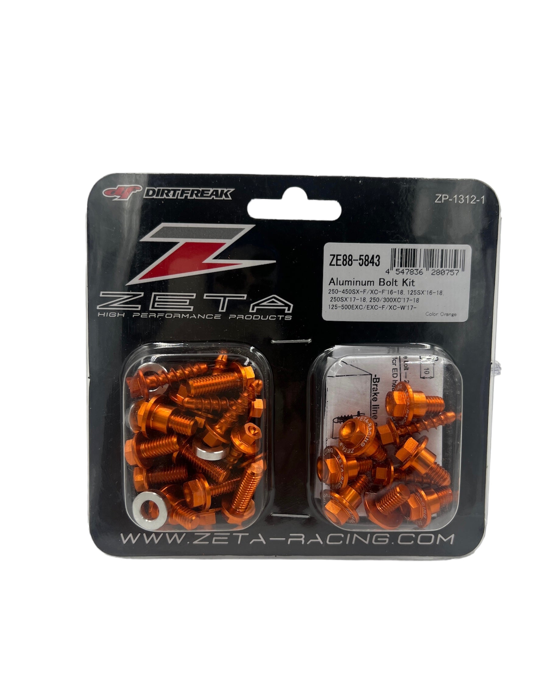 Kit de tornillos de guardabarros KTM Zeta 