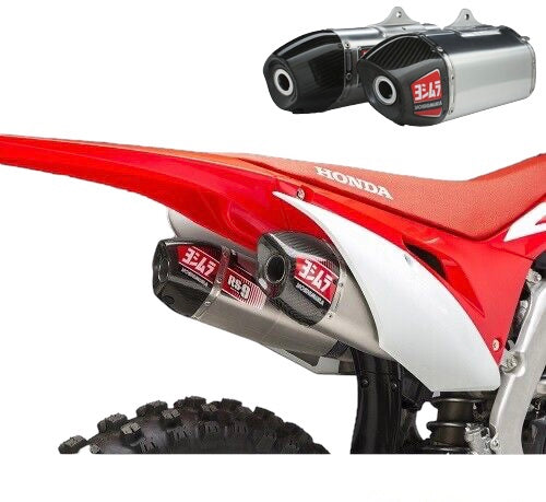 Crf450r on sale dual exhaust
