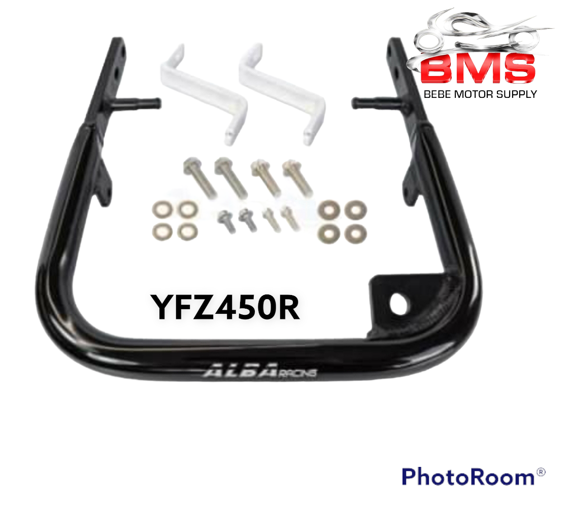 Yamaha YFZ 450R Heavy Duty Rear Fender Brackets – Powder-Coated Steel, Bolt-On