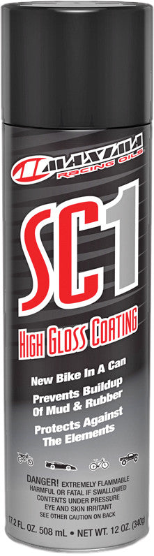 Maxima high gloss sc1 clear coat silicone 12oz